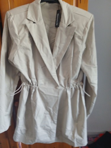 Stone toggle waist - waist, blazer