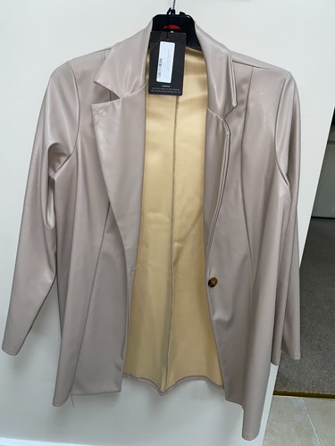 Ladies longline faux - longline,