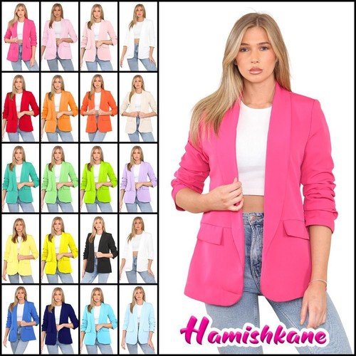 Womens ruched sleeve fully - womens,