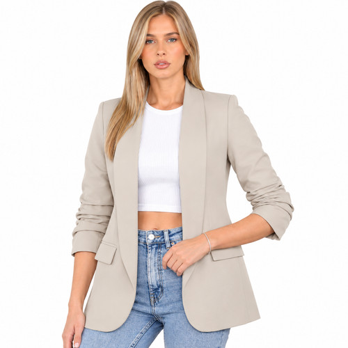 Ladies rouge sleeve lined - rouge,