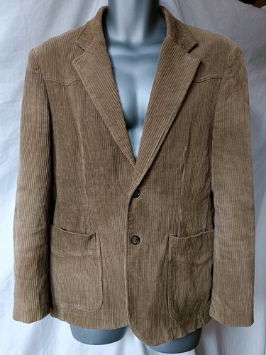 Vintage style cord jacket l - cord, m/l